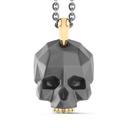 Zancan Zancan Titanium & 18Kt Gold Necklace ETC235-55