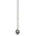 Zancan Zancan Titanium & 18Kt Gold Necklace ETC235-55 #3