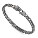 Zancan Zancan Titanium And 18Kt Gold Bracelet ETB236 #2