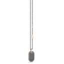 Zancan Zancan Titanium, 18Kt Gold & Diamond Necklace ETC231R-55 #3