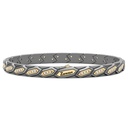 Zancan Zancan Titanium, 18Kt Gold & Natural Diamond Bracelet ETB230G #2