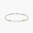 Zancan Zancan White Gold Bracelet With Diamond EB689BG