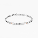 Zancan Zancan White Gold Bracelet With Diamonds EB818BR