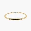 Zancan Zancan White Gold Bracelet With Diamonds EB676GB