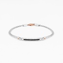 Zancan Zancan White Gold Bracelet With Diamonds EB674BR