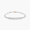 Zancan Zancan White Gold Bracelet With Diamonds EB671BR