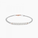 Zancan Zancan White Gold Bracelet With Diamonds EB667BR
