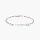 Zancan Zancan White Gold Bracelet With Diamonds EB665BR