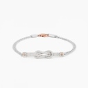 Zancan Zancan White Gold Bracelet With Diamonds EB687BR