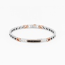 Zancan Zancan White Gold Bracelet With Diamonds EB924BR