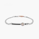 Zancan Zancan White Gold Bracelet With Diamonds And Wind Rose EB670BR