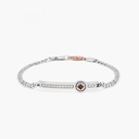 Zancan Zancan White Gold Bracelet With Diamonds And Wind Rose EB669BR
