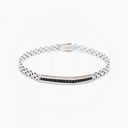 Zancan Zancan white gold bracelet with diamonds. EB825BR