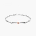 Zancan Zancan white gold bracelet with diamonds. EB810BR