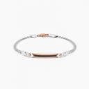 Zancan Zancan white gold bracelet with diamonds. EB682BR