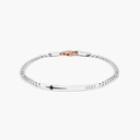 Zancan Zancan white gold bracelet with diamonds. EB683BR
