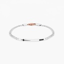 Zancan Zancan white gold bracelet with diamonds. EB684BR