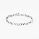 Zancan Zancan white gold bracelet with diamonds. EB830BR