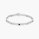 Zancan Zancan white gold bracelet with diamonds. EB829BR