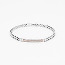 Zancan Zancan white gold bracelet with diamonds. EB821B