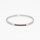 Zancan Zancan white gold bracelet with diamonds. EB820B