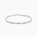 Zancan Zancan white gold bracelet with diamonds. EB816BR