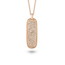 Amrita Long Tag Full Diamond Necklace #2