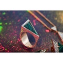 Terzihan Neutra Aztec Side Ring - Malachite #2