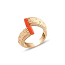 Terzihan Neutra Balance Ring - Coral