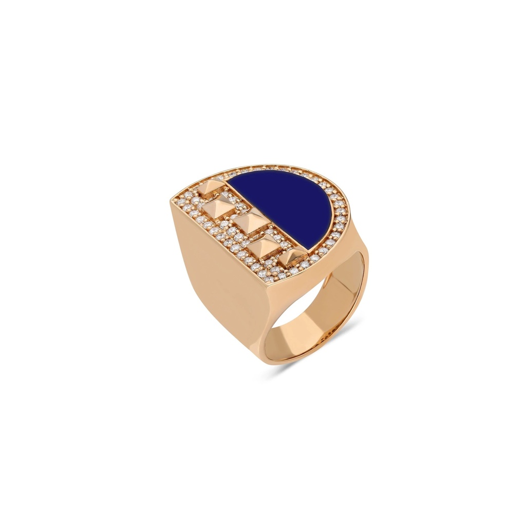 Terzihan Neutra Cairo Ring - Lapis Lazuli