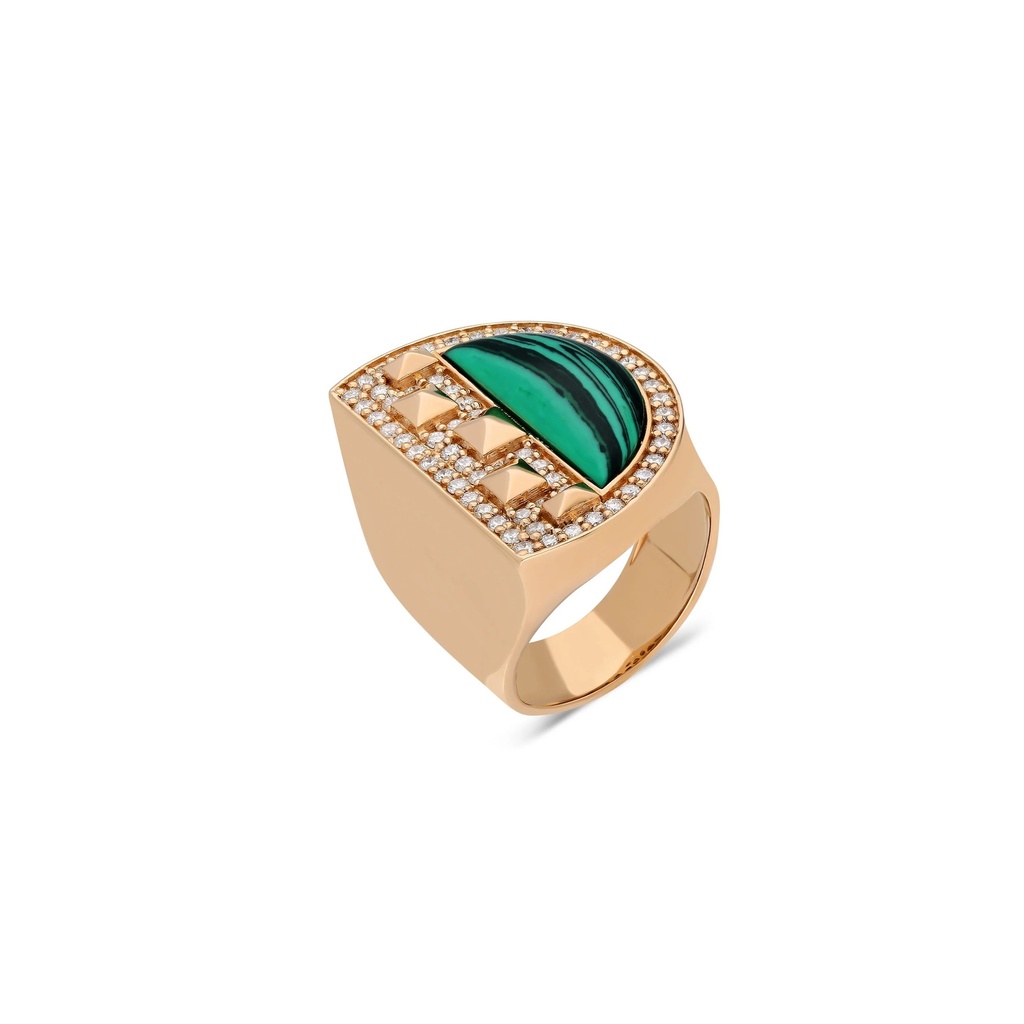 Terzihan Neutra Cairo Ring - Malachite