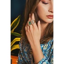 Terzihan Neutra Cairo Ring - Malachite #3