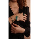 Terzihan Neutra Dome Ring - Malachite #3