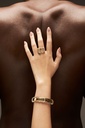 Whispering Truth Bracelet In Yellow And White Gold #3