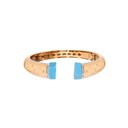 Terzihan Rose Gold Neutra Balance Bracelet - Turquoise RG.BALANCE