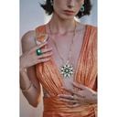 Terzihan Rose Gold Nord Medallion Malachite & Black Onyx RG.NORD #5