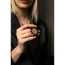 Terzihan Rose Gold Nord Pendant - Black Onyx RG.NORD #4