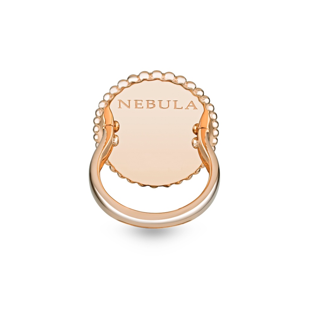 Nebula Cloud Brown Diamond Ring #3