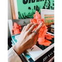 Terzihan Tornado Ring - Black Enamel #6