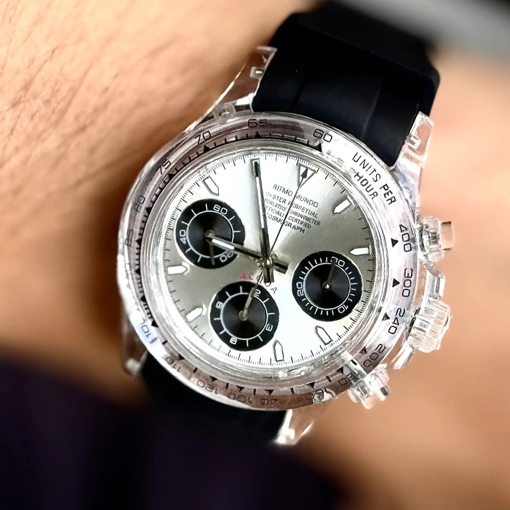 Ritmo Mundo Acqua Automatic Sapphire Clear 3401-003 Clear