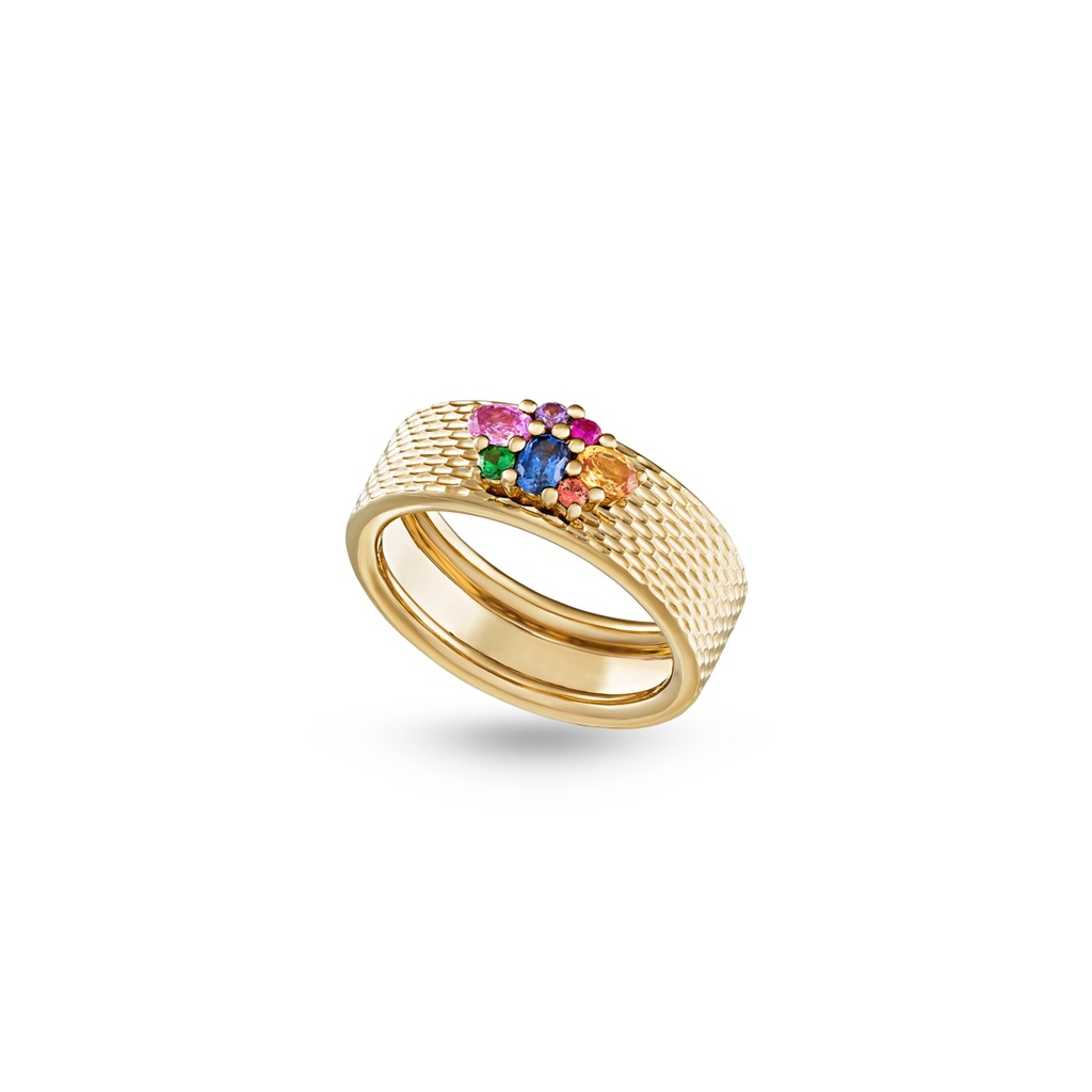 Pleiades Rainbow Ring #2