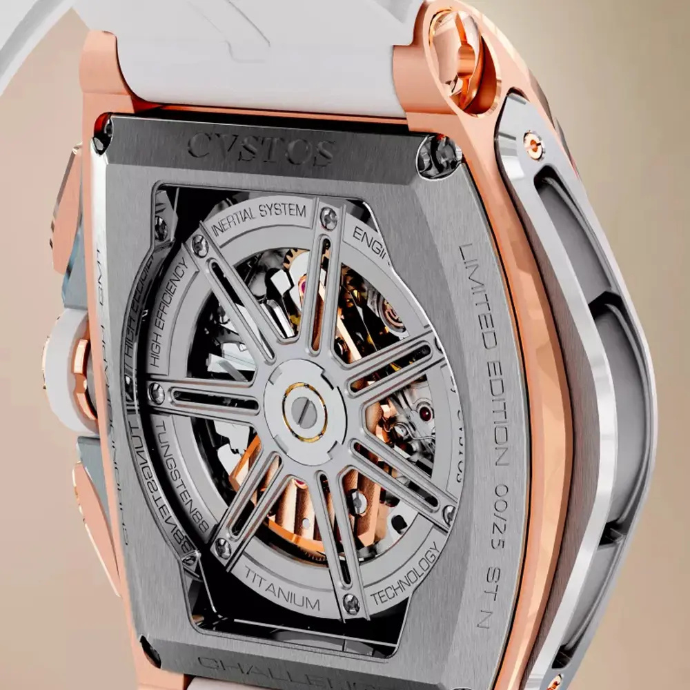 Cvstos Chrono GMT Rose Gold/White Dial - 45mm B01110.4520001 #2