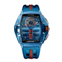 Cvstos Chrono Sprint Steel/Sky Blue - 41mm B01107.4103001