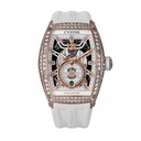 Cvstos Jetliner PS Thirty6 Rose Gold 2 Row Diamonds/White - 36mm A00103.3620002
