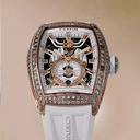 Cvstos Jetliner PS Thirty6 Rose Gold 2 Row Diamonds/White - 36mm A00103.3620002 #3