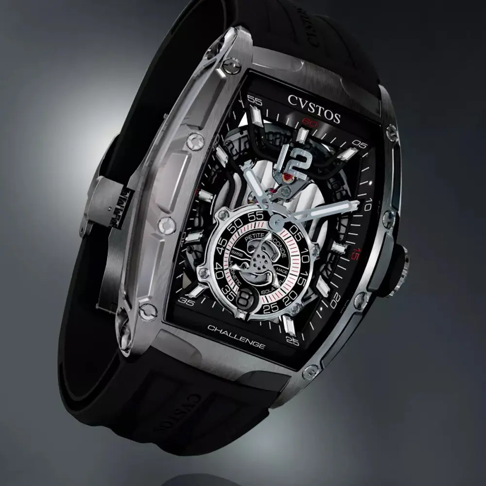 Cvstos Jetliner PS Thirty6 Steel/Black - 36mm A00103.3602001 #3