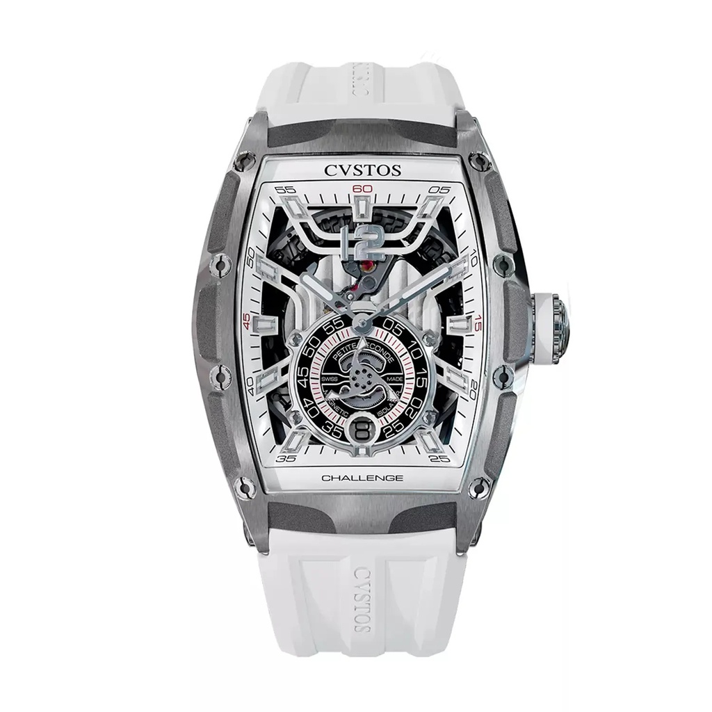 Cvstos Jetliner PS Thirty6 Steel/White - 36mm A00103.3600001