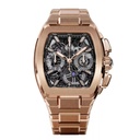 Cvstos Metropolitan Chrono Rose Gold/Black SQLT - 42mm F00112.4222001