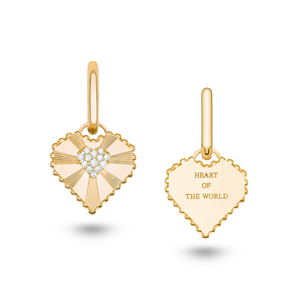 Heart Of The World Earrings #3