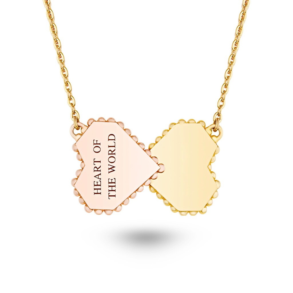 Double Heart Necklace #2
